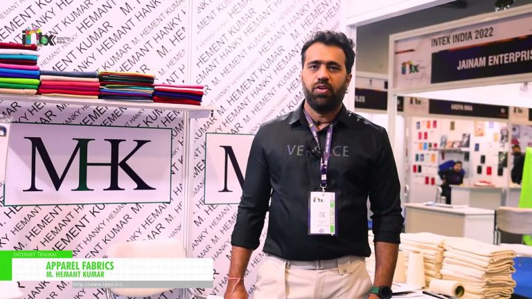 [इंटेक्स साउथ एशिया - इंडिया 2022] परिधान कपड़े - एम हेमंत कुमार