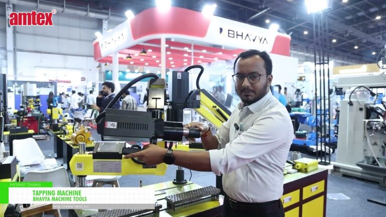 टैपिंग मशीन - BHAVYA MACHINE TOOLS [AMTEX 2026]